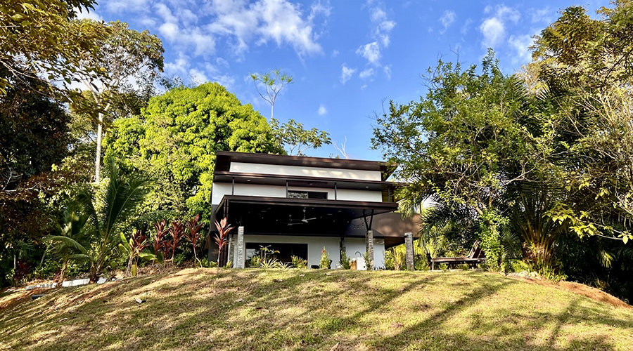 Costa Rica - Osa - Puerto Cortes - Ojochal - Casa Tucan - Extrieur - vue 2