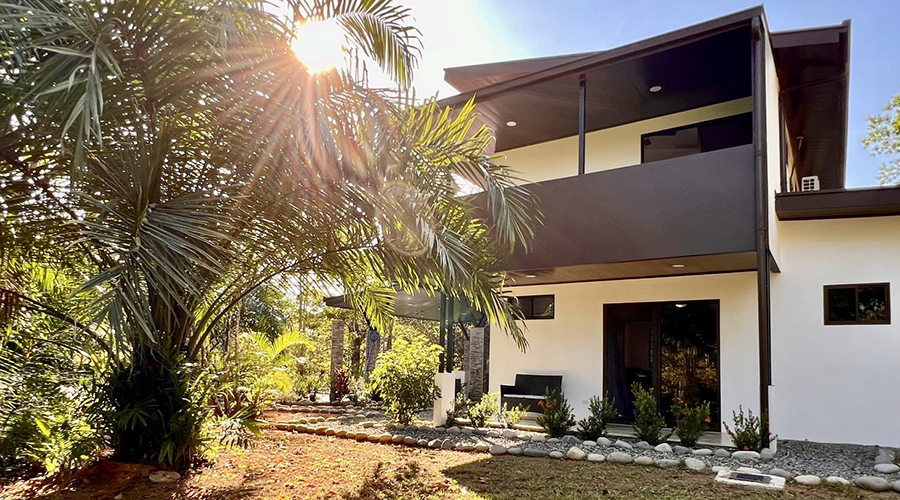 Costa Rica - Osa - Puerto Cortes - Ojochal - Casa Tucan - Extrieur - vue 4