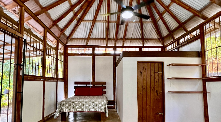 Costa Rica - Osa - Puerto Cortes - Ojochal - Casa Tucan - Maison de gardien - Intrieur - vue 1