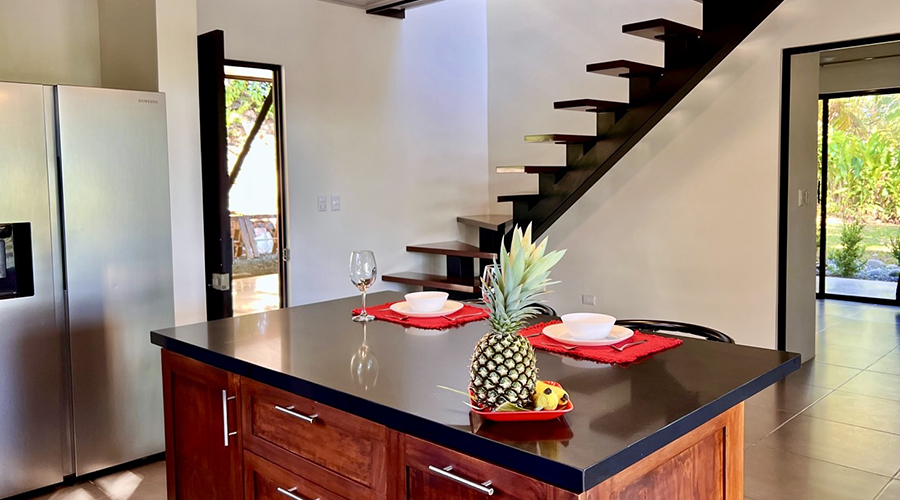 Costa Rica - Osa - Puerto Cortes - Ojochal - Casa Tucan - Cuisine - vue 6