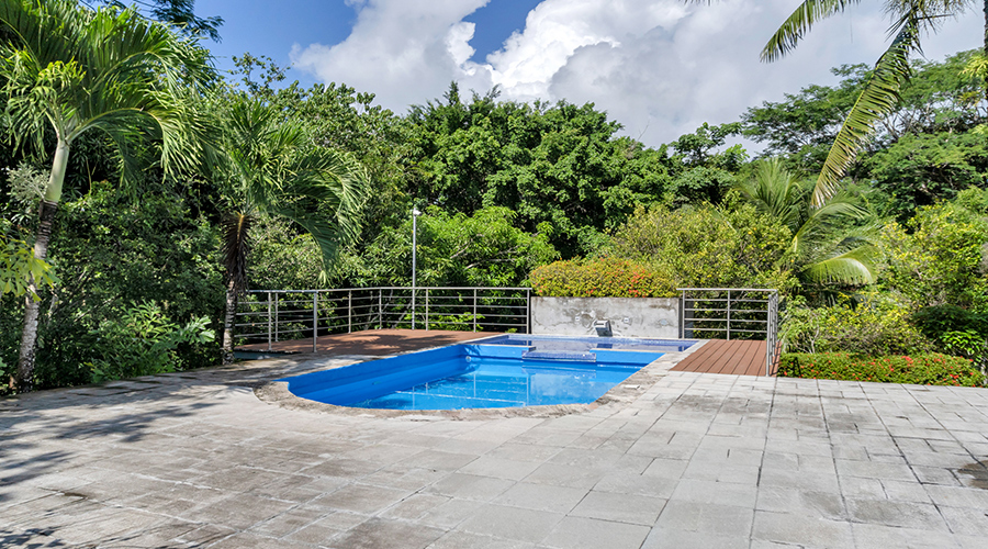 Costa Rica - Puntarenas - Santa Teresa - Las Delicias - Villa - Ext�rieur - Piscine - Vue 1
