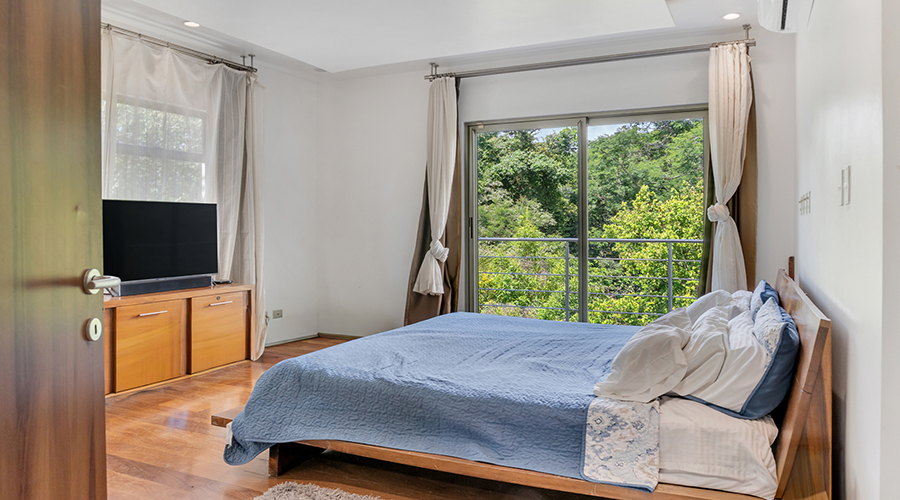 Costa Rica - Puntarenas - Santa Teresa - Las Delicias - Villa - Int�rieur - Chambre 1 - Vue 1