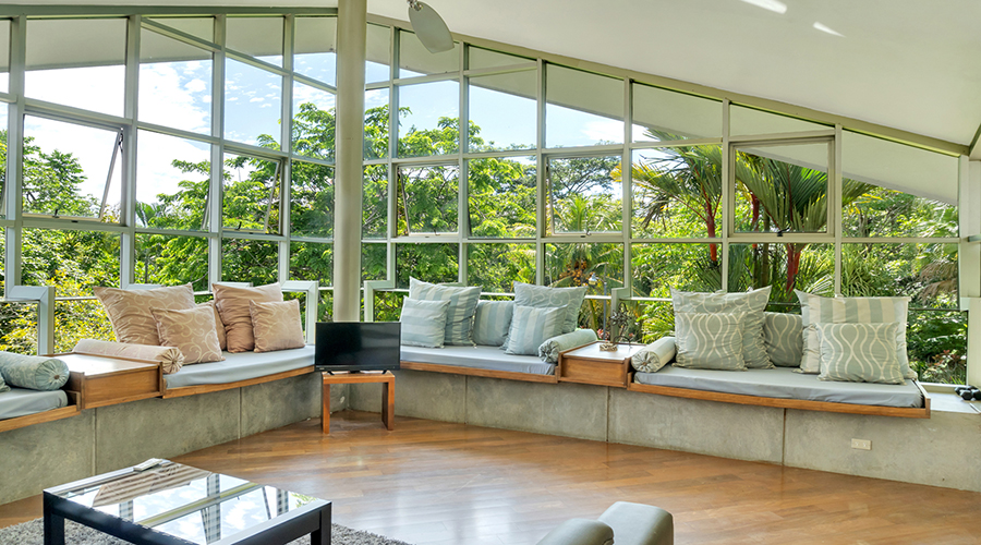 Costa Rica - Puntarenas - Santa Teresa - Las Delicias - Villa - Int�rieur - S�jour - Vue 1