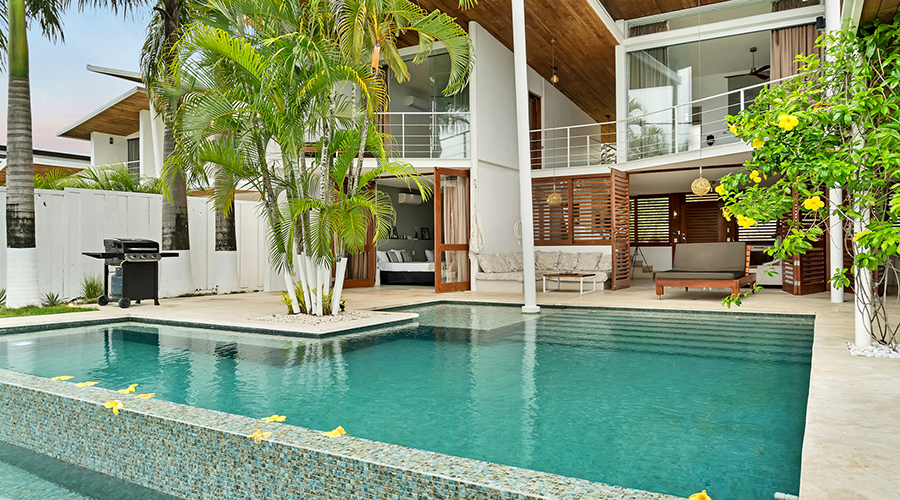 Costa Rica - Puntarenas - Santa Teresa - Villa Pacifico - Exterieur - Terrasse - Piscine - Vue 2