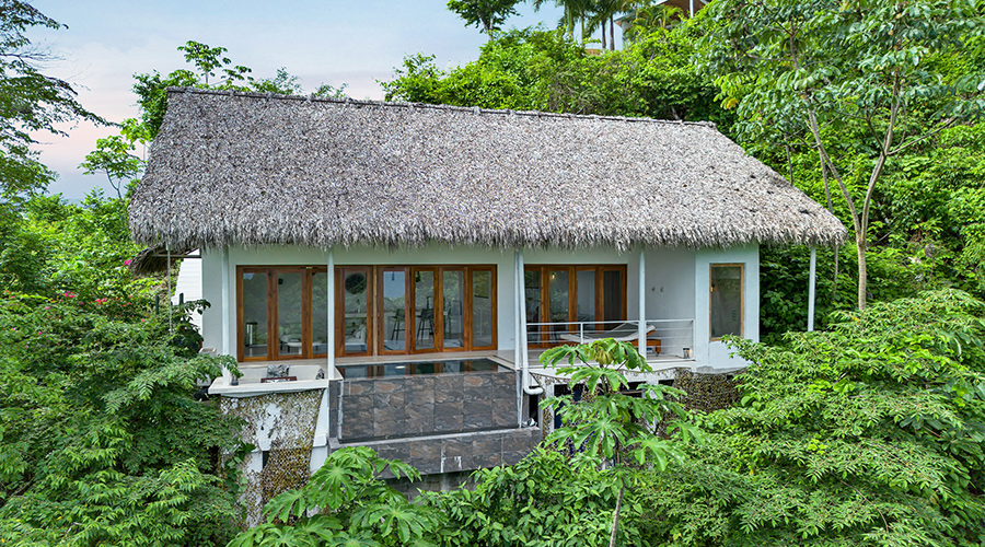 Costa Rica - Puntarenas - Santa Teresa - Villa Pacifico - Exterieur - Guesthouse - Vue 1
