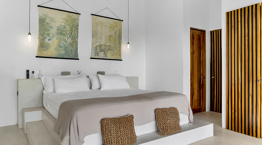 Costa Rica - Puntarenas - Santa Teresa - Villa Pacifico - Int�rieur - Guesthouse - Chambre - Vue 1