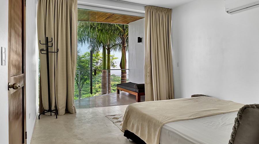 Costa Rica - Puntarenas - Santa Teresa - Villa Pacifico - Int�rieur - Chambre 1 - Vue 1