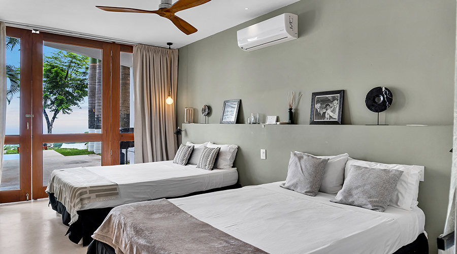 Costa Rica - Puntarenas - Santa Teresa - Villa Pacifico - Int�rieur - Chambre 4 - Vue 1