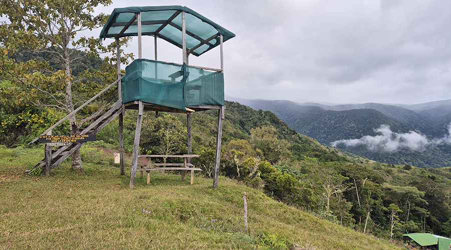 Costa Rica - Tres Colinas - Finca De La Montana - Terrain - Vue Montagnes - Vue 8