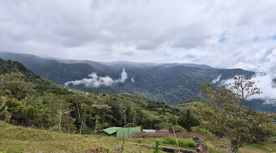 Costa Rica - Tres Colinas - Finca De La Montana - Terrain - Vue Montagnes - Vue 9