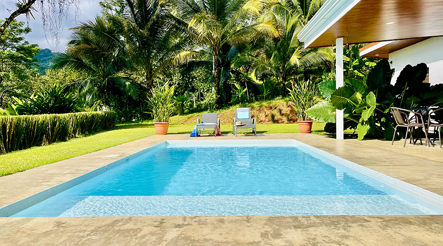 Costa Rica - Puntarenas - Tres Rios - Casa Moderna - Maison - Extrieur - Piscine - Vue 3