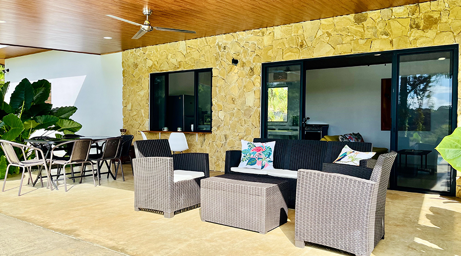 Costa Rica - Puntarenas - Tres Rios - Casa Moderna - Maison - Extrieur - Terrasse - Vue 1