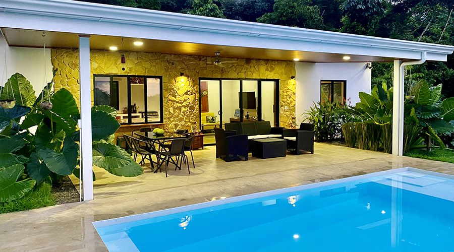 Costa Rica - Puntarenas - Tres Rios - Casa Moderna - Maison - Extrieur - Piscine - Vue 4