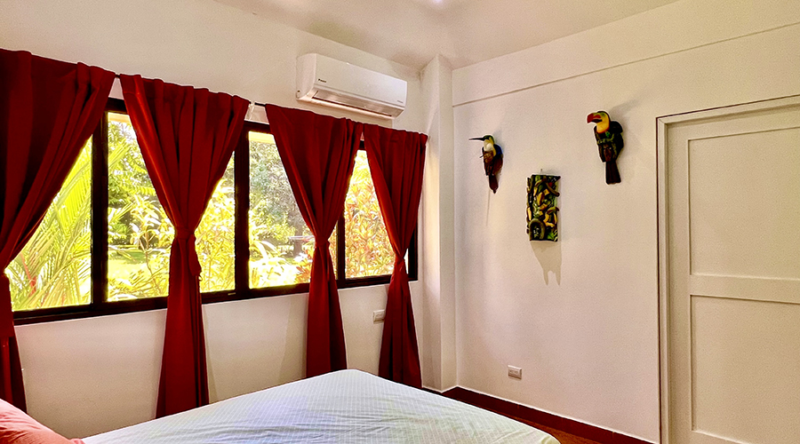 Costa Rica - Osa - Puerto Cortes - Tres Rios - Tres Casas 2 + 1 - Maison 1 - Chambre 1 - vue 1