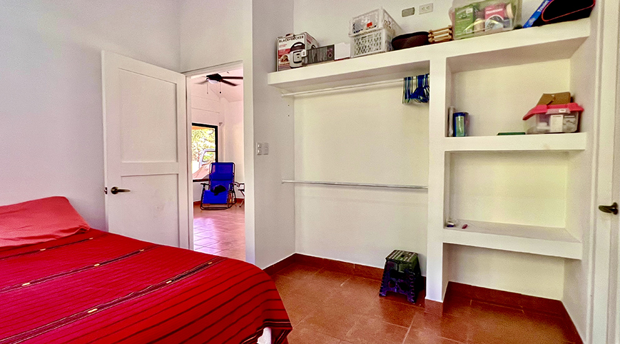 Costa Rica - Osa - Puerto Cortes - Tres Rios - Tres Casas 2 + 1 - Maison 1 - Chambre 2 - vue 2