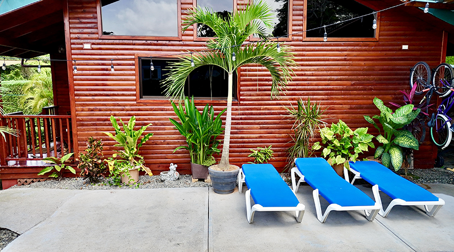 Costa Rica - Osa - Bahia Ballena - Cabinas Bahia 1+1 - Cabina 1 - Extrieur - vue 3