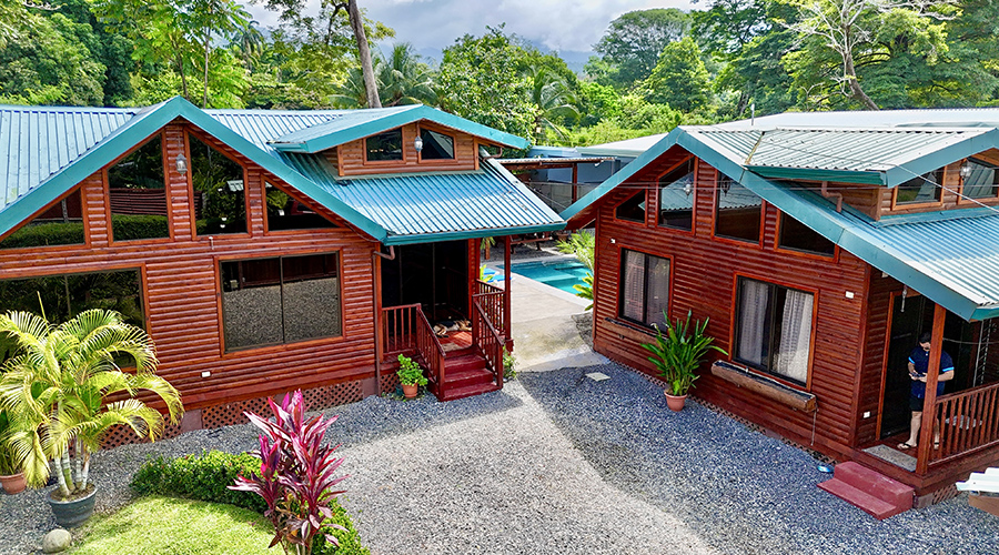 Costa Rica - Osa - Bahia Ballena - Cabinas Bahia 1+1 - Extrieur - vue 2