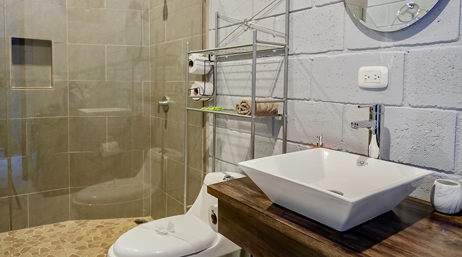 Costa Rica - Uvita - Casa Uvita (1+1) - Maison - Etage - Salle de bain - vue 1