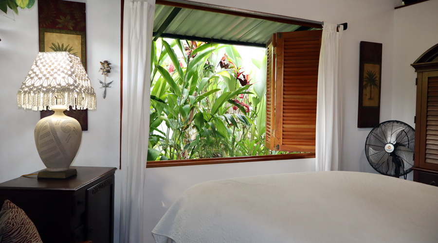 Costa Rica, Province de Puntarenas, Uvita, Maison Balinaise - Chambre 3 - Vue 1