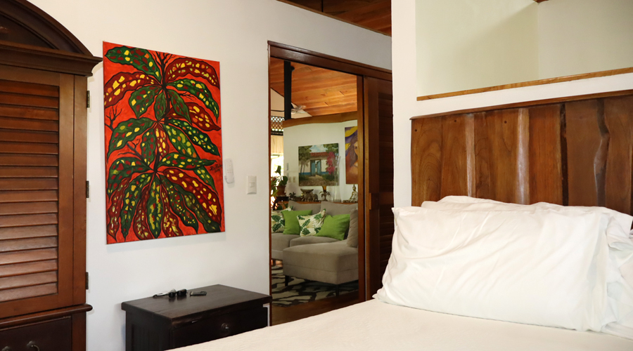Costa Rica, Province de Puntarenas, Uvita, Maison Balinaise - Chambre 3 - Vue 2