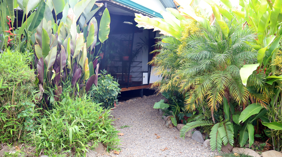 Costa Rica, Province de Puntarenas, Uvita, Maison Balinaise - Jardin 3