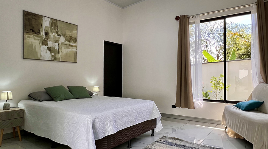  Costa Rica - Puntarenas - Uvita - Villa Morete - Maison - Int?rieur - Chambre 1 - Vue 2