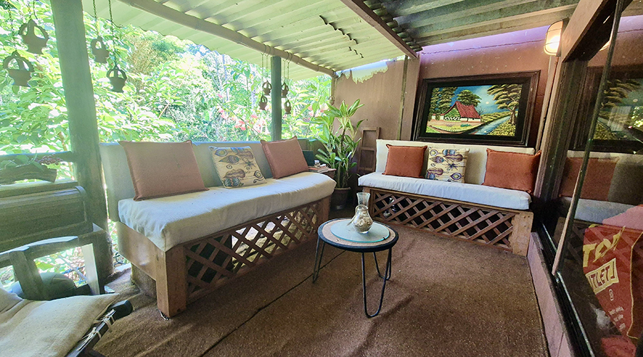 Costa Rica - San Isidro De El General - Casa Quebradas - Maison Principale - RDC - Chambre 1 - Extrieur - Vue 1