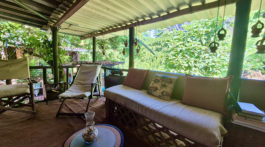 Costa Rica - San Isidro De El General - Casa Quebradas - Maison Principale - RDC - Chambre 1 - Extrieur - Vue 2