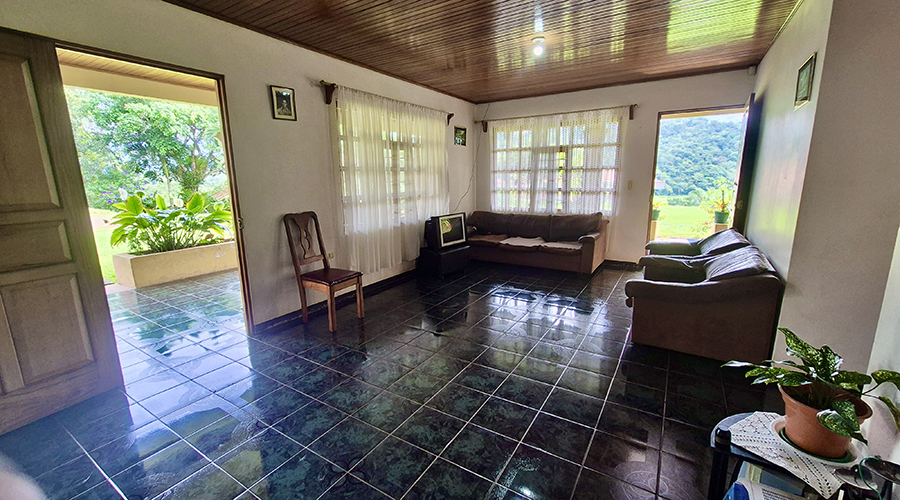 Costa Rica - San Jos - La Palma - Casa Rustica - Maison - Intrieur - Sjour - Vue 1