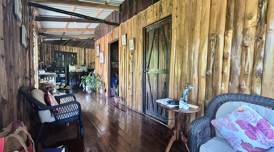 Costa Rica - San Jos� - Quebradas - Casa Berny - Maison - Int�rieur - Vue 2