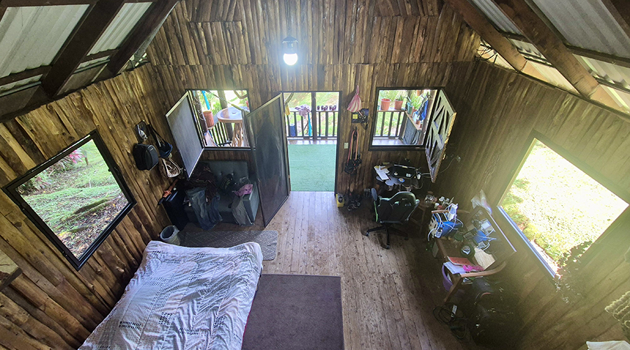 Costa Rica - San Jos� - Quebradas - Casita Linda - Maison - Int�rieur - Pi�ce Principale - Vue 1