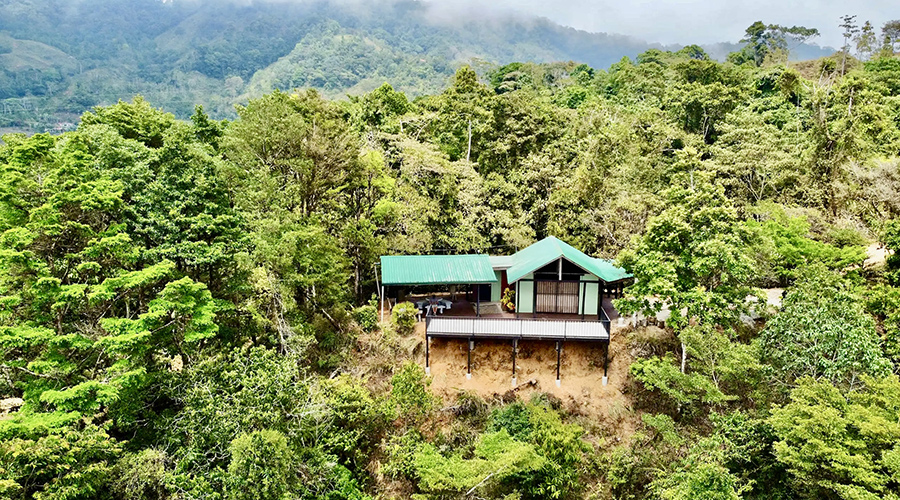 Costa Rica - Perez Zeledon - San Isidro - Casita Morete - Vue drone 3
