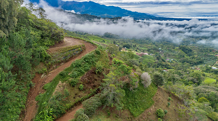 Costa Rica - San Jos? - San Miguel - Las 5 terrazas - Vue Propri?t? - Vue 5
