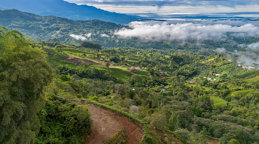 Costa Rica - San Jos? - San Miguel - Las 5 terrazas - Vue Vall?e - Vue 3