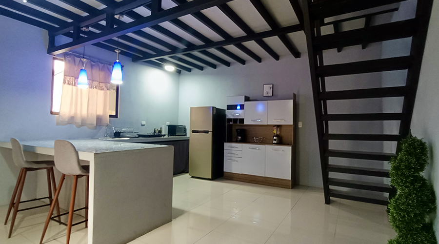 Costa Rica - Osa - Bahia Ballena - Tica Villa - Cuisine - vue 1