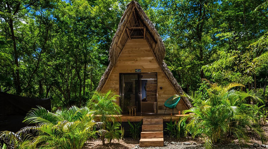 Costa Rica - Tamarindo - Eco Lodge - Cabinas - Cabina 3 - Extrieur - Vue 1