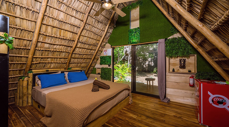 Costa Rica - Tamarindo - Eco Lodge - Cabinas - Cabina 3 - Intrieur - Vue 1