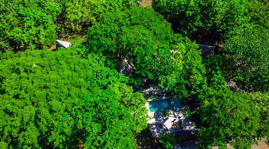 Costa Rica - Tamarindo - Eco Lodge - Cabinas - Ext?rieur - Vue d'Ensemble - Vue 1