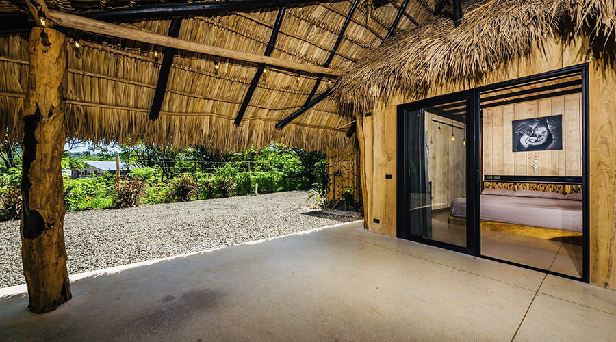 Costa Rica - Tamarindo - Eco Lodge - Maison Principale - Intrieur - Chambre 2 - Vue 1
