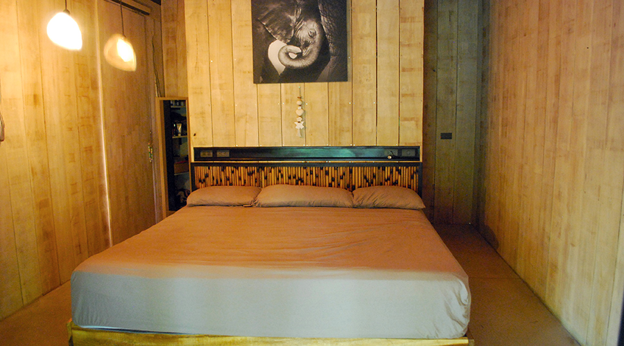 Costa Rica - Tamarindo - Eco Lodge - Maison Principale - Intrieur - Chambre 2 - Vue 2