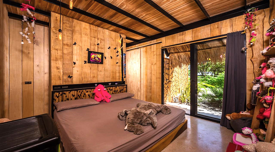 Costa Rica - Tamarindo - Eco Lodge - Maison Principale - Intrieur - Chambre 1 - Vue 1