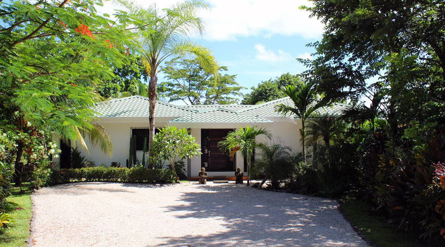 Costa Rica - Guanacaste - Samara - Villa Nath - L'entrée de la maison