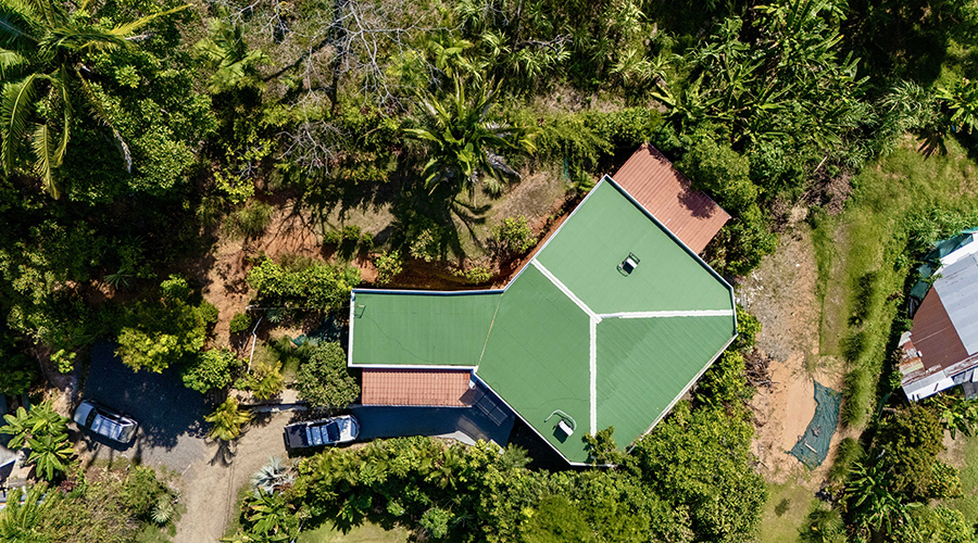 Costa Rica - Osa - Bahia Ballena - Bahia - Casa Mariposa - Drone