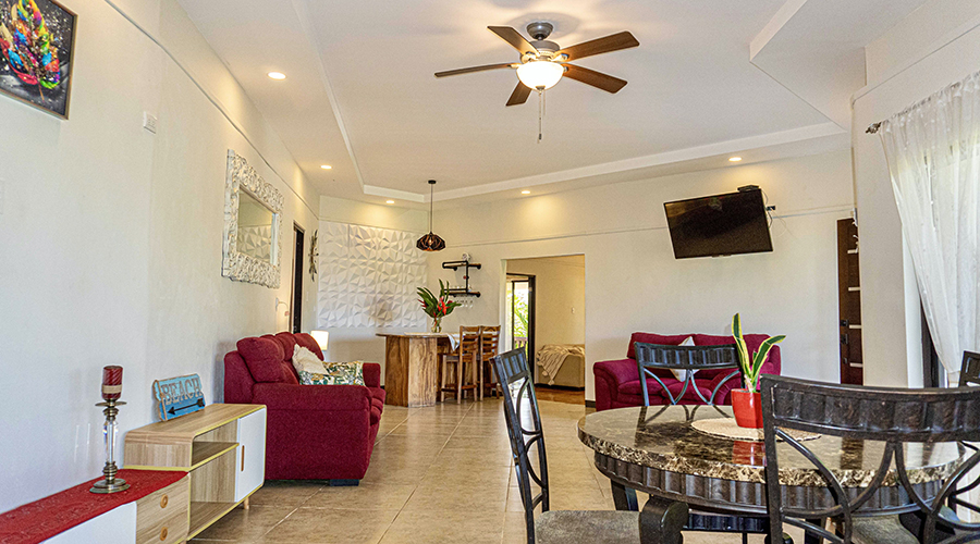 Costa Rica - Osa - Bahia Ballena - Bahia - Casa Mariposa - S�jour - vue 2